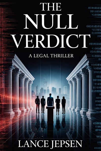 The Null Verdict book cover by Lance Jepsen